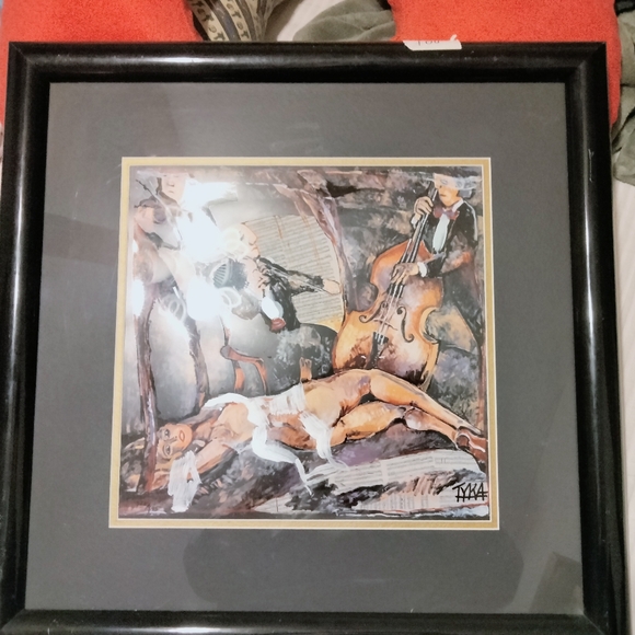  Joanna Tyka-Print in Colors Edition Black Matte 22x22 With Frame - Picture 3 of 9